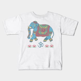 Painted Elephant Kids T-Shirt